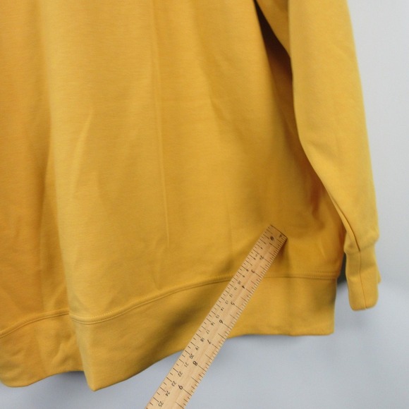 Adidas Adicross Anti 3 Putt Hoodie Sweatshirt Men XL Gold Yellow Athletic 736 - Picture 9 of 14